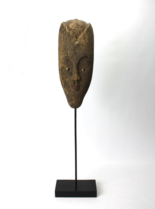 Karen Hill Tribe Votive Face Sculpture, KH3