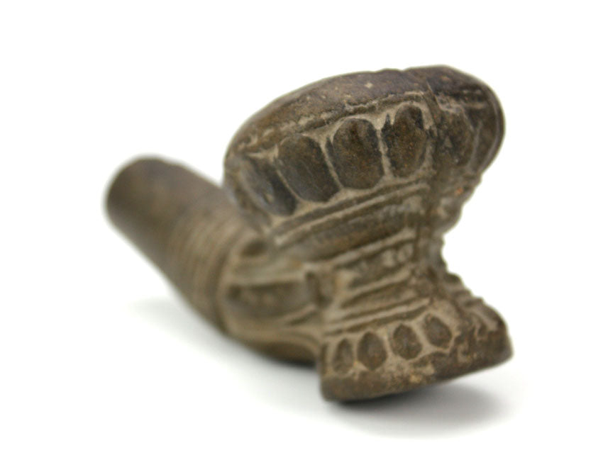 Karen earthenware pipe Burma or Thailand, 19th century