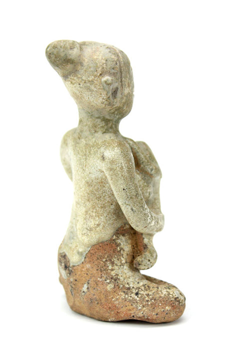 Propitiatory figurine - mother and baby, Thailand antique
