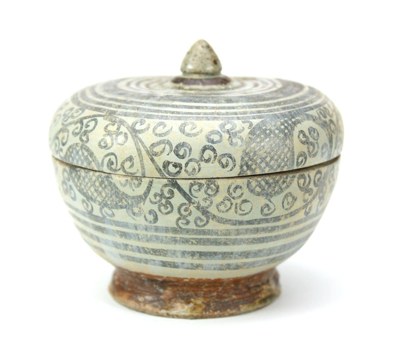 Ceramic bowl, Thailand, Si Satchanalai, circa 15th century