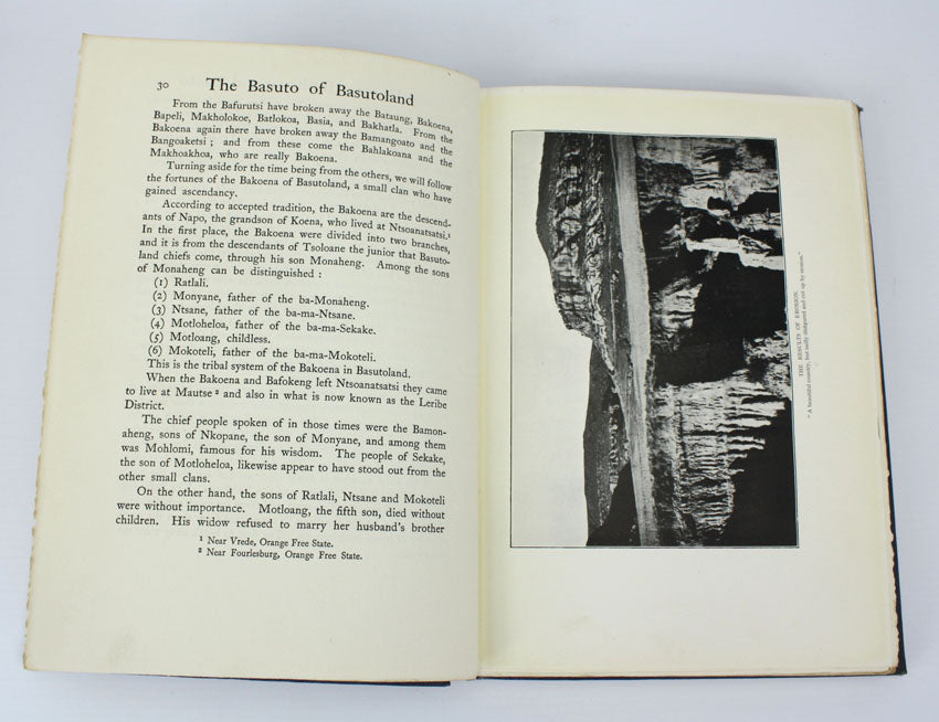 The Basuto of Basutoland, Major E A T Dutton, 1923, first edition