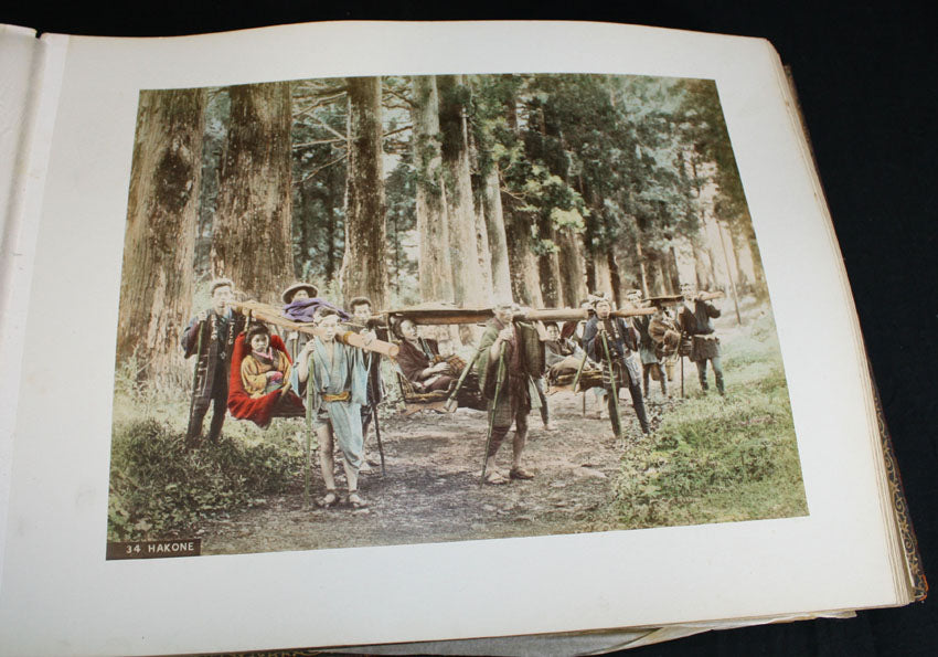 19th Century Japanese photo album