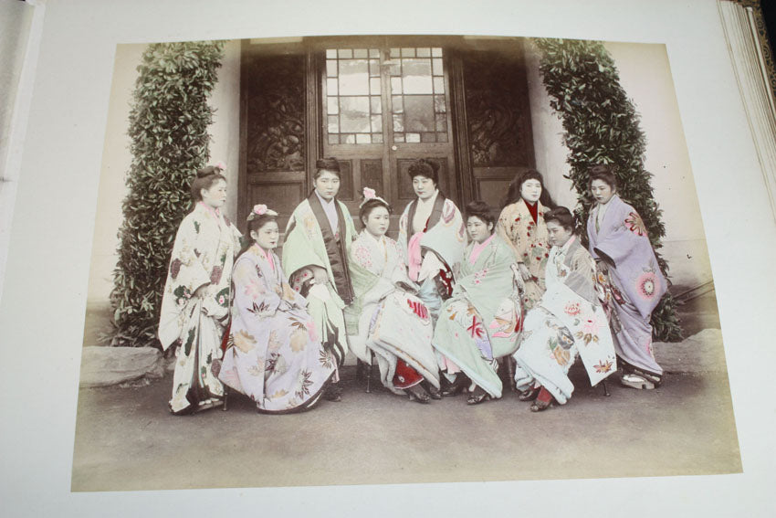 19th Century Japanese photo album