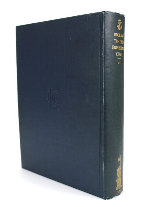 The Book of the Old Edinburgh Club, VII, 1914