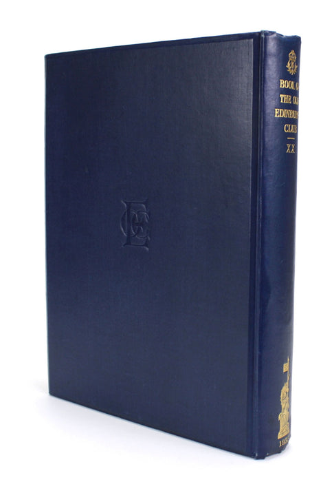 The Book of the Old Edinburgh Club, XX, 1935