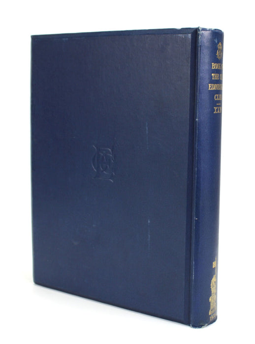 The Book of the Old Edinburgh Club, XXII, 1938