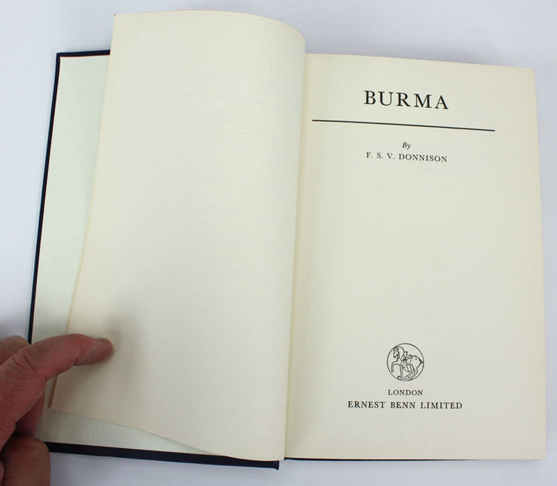 Burma by F S V Donnison, 1st edition