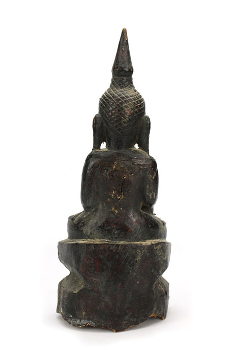 19th Century, Burmese Shan Buddha, 27.5cm high