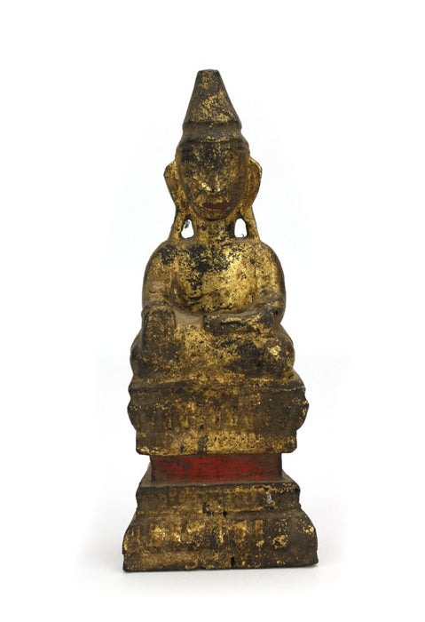 19th Century, Burmese Shan Buddha, 18cm high