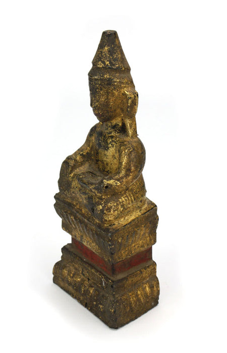 19th Century, Burmese Shan Buddha, 18cm high