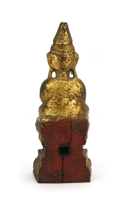 19th Century, Burmese Shan Buddha, 18cm high