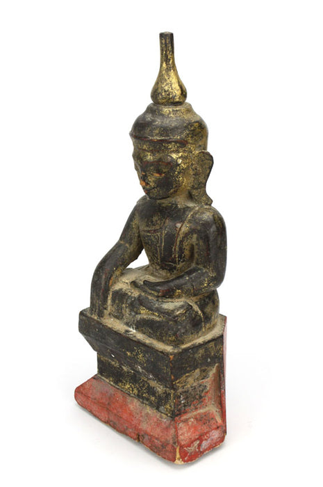 19th Century, Burmese Shan Buddha, 26.5cm high