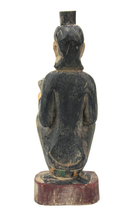 Burmese Nat, seated figurine - Amay Yay Yin also known as Yeyin Kadaw or Amay Gyi