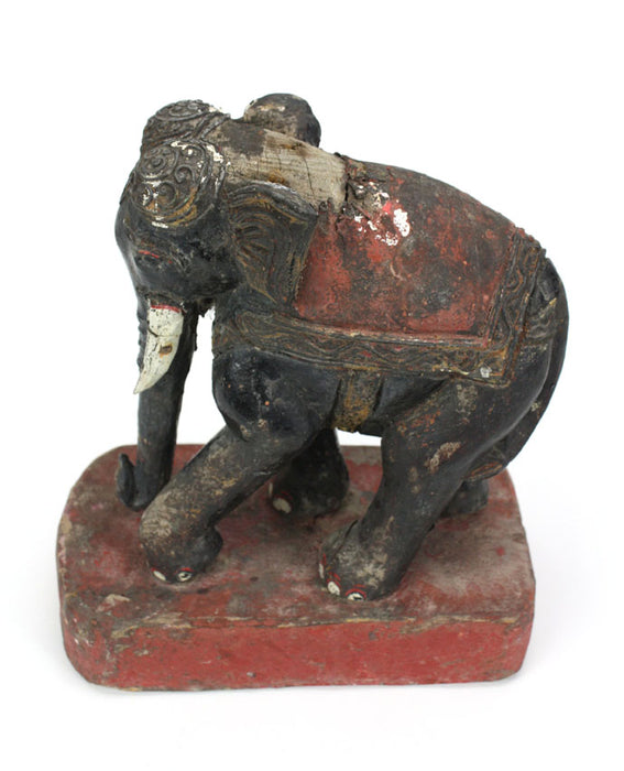 Burmese lacquered Elephant