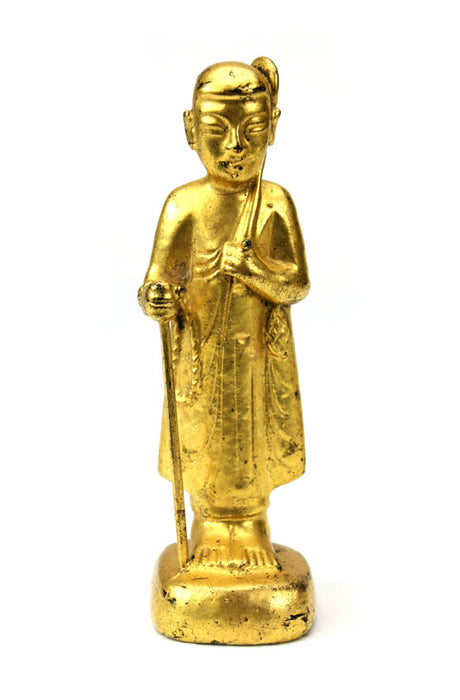 Collection of Burmese Buddhist votive figurines