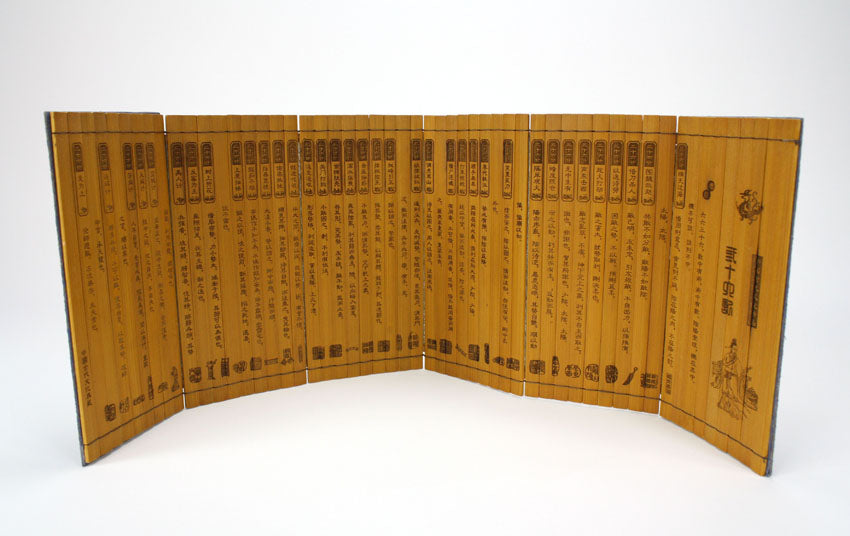 The Thirty-six Stratagems, Silk bound bamboo book, 36 Stratagems