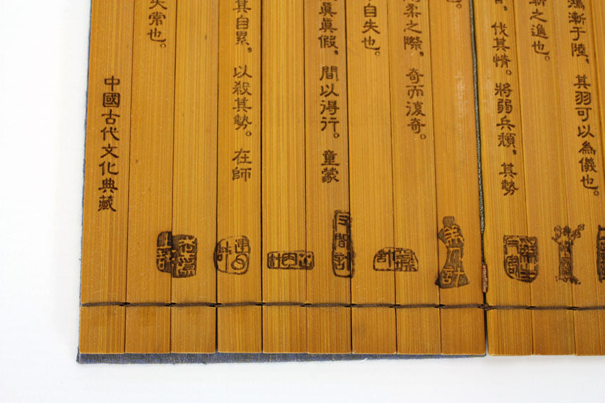 The Thirty-six Stratagems, Silk bound bamboo book, 36 Stratagems