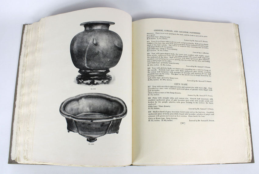 Chinese, Corean and Japanese Potteries, Limited first edition, 1914, Outstanding example, R L Hobson, E Morse, R S Williams