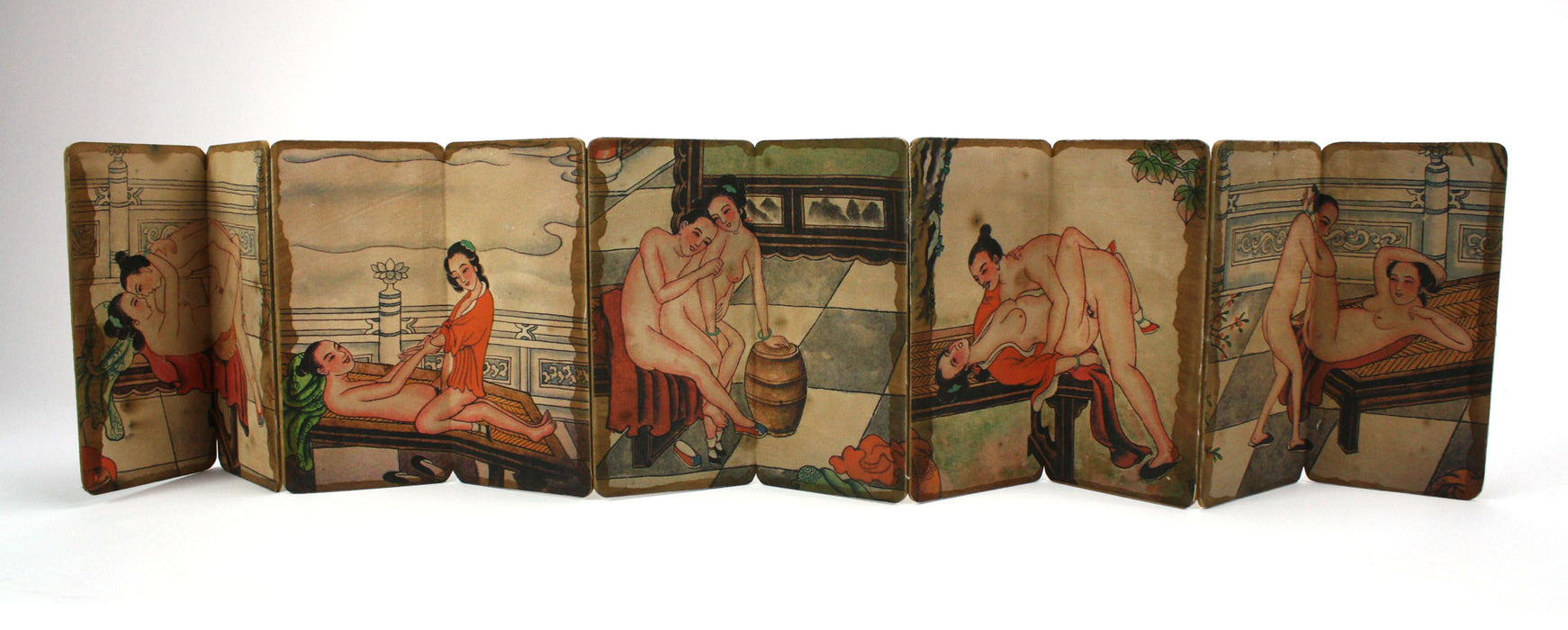 Chinese Erotica, Vintage Chinese Pillow Book, Shunga - A