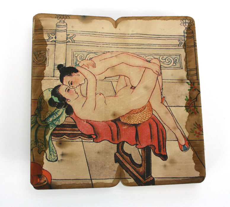 Chinese Erotica, Vintage Chinese Pillow Book, Shunga - A