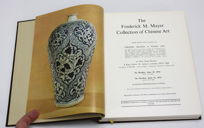 The Frederick M. Mayer Collection of Chinese Art, Christies catalogue, 1974
