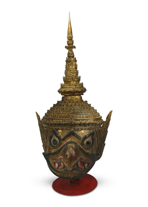 Antique Thai Khon Mask - Garuda, Phya Suban