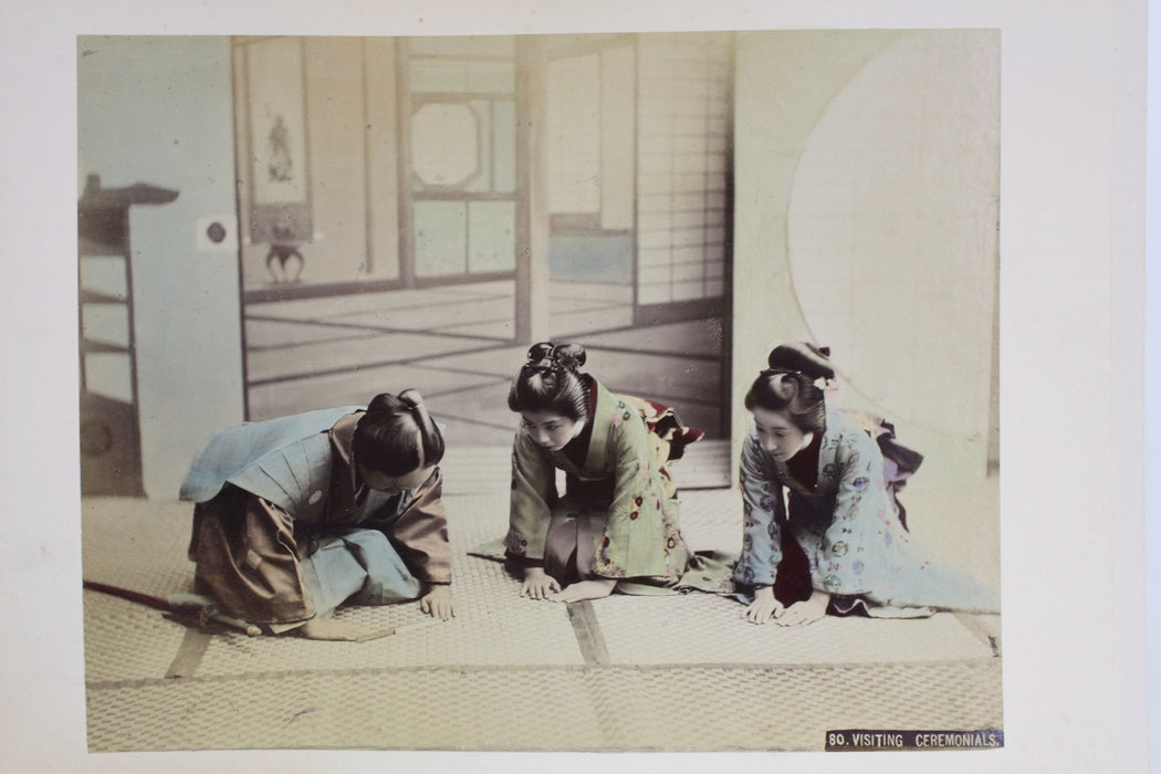 19th Century Japanese albumen print, Kusakabe Kimbei, 日下部 金兵衛