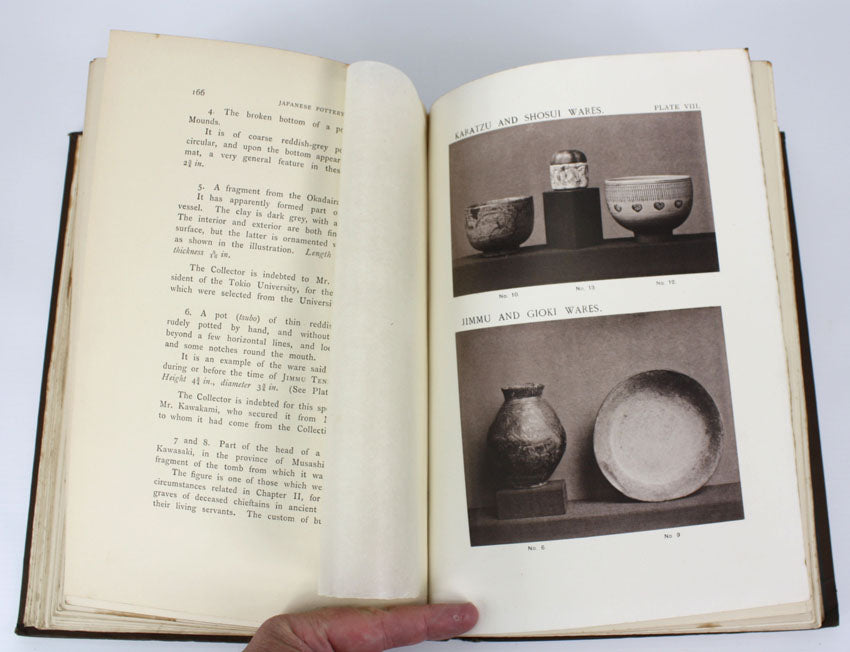 Japanese Pottery by James L Bowes, 1st edition, 1890