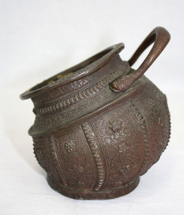 Kashmiri tilted sugar bowl