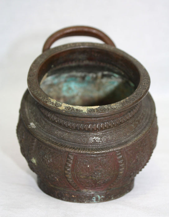 Kashmiri tilted sugar bowl