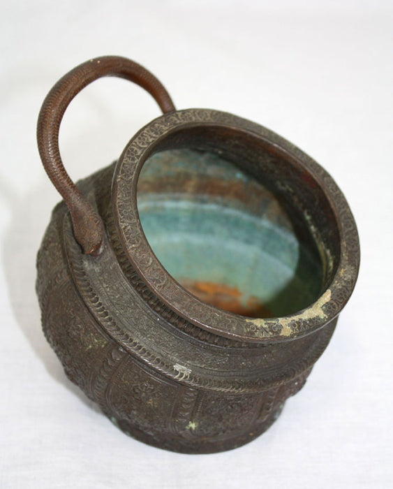 Kashmiri tilted sugar bowl