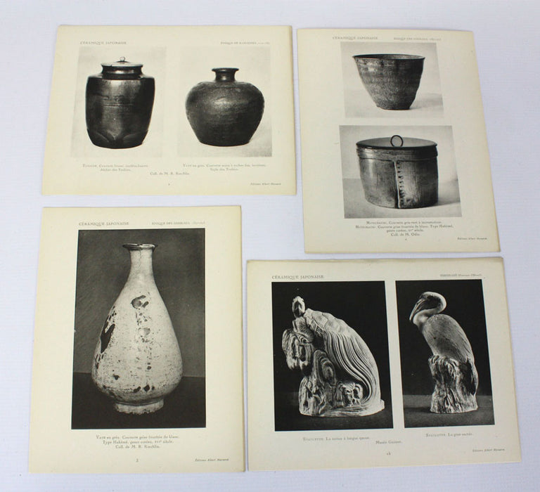 La Ceramique Japonaise by Mlle M J Ballot, Signed 1st edition, 1927
