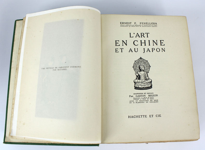 L'art en Chine et au Japon, by Ernest F. Fenellosa, approx 1910, 1st edition
