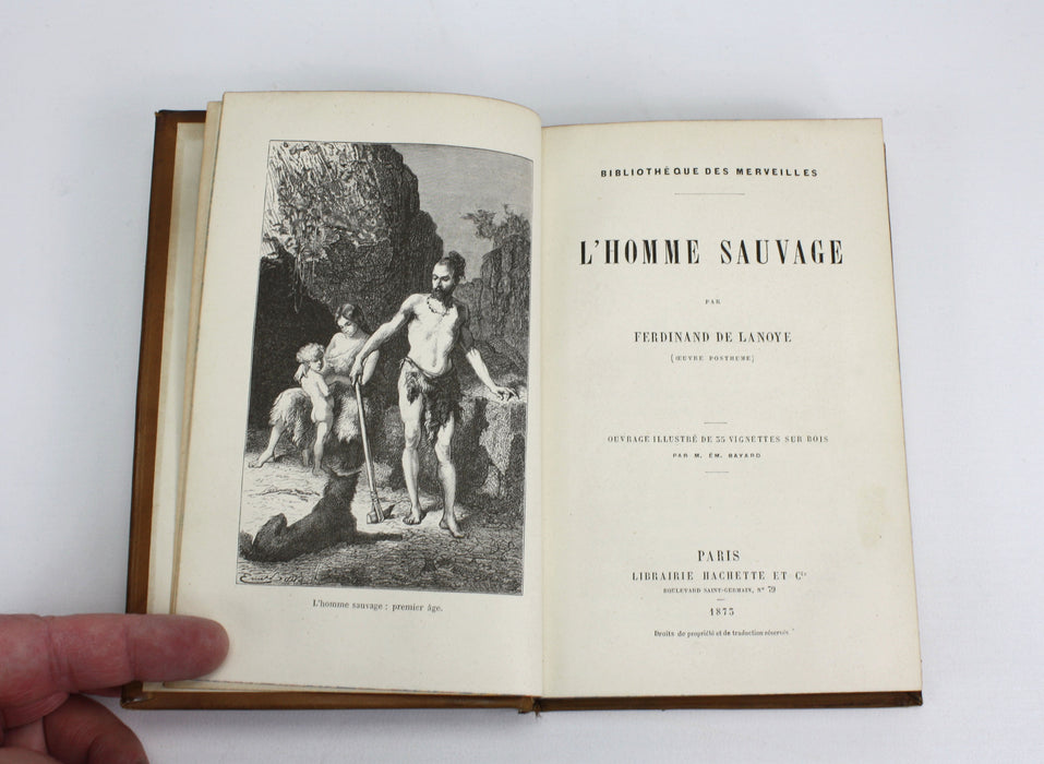 L'Homme Sauvage, Ferdinand de Lonoye, 1873