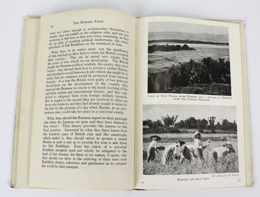 Maurice Collis, The Burmese Scene, 1st edition