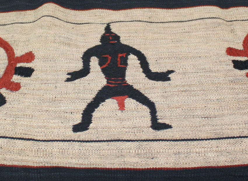 Authentic Nagaland blanket - throw - shawl, AD