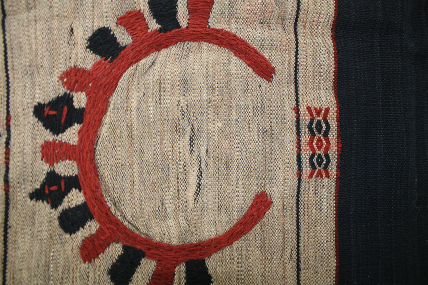 Authentic Nagaland blanket - throw - shawl, AD