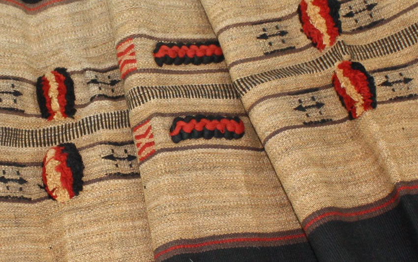 Authentic Nagaland blanket - throw - shawl, AF