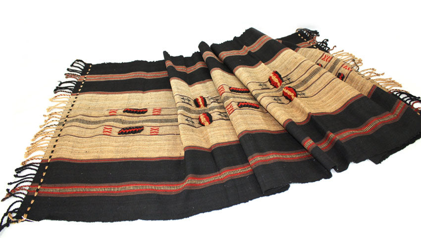 Authentic Nagaland blanket - throw - shawl, AF