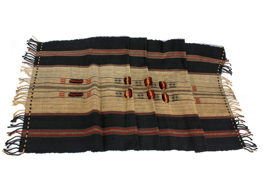 Authentic Nagaland blanket - throw - shawl, AF