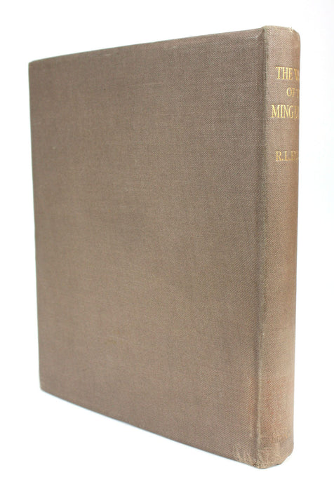 The Wares of the Ming Dynasty, R L Hobson, 1923, limited 1st edition of 1,500 copies