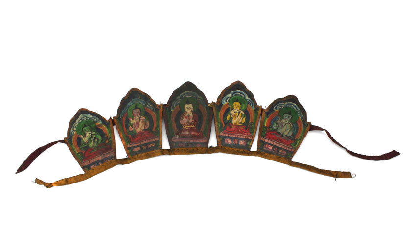 Ritual Lama Crown from Tibet
