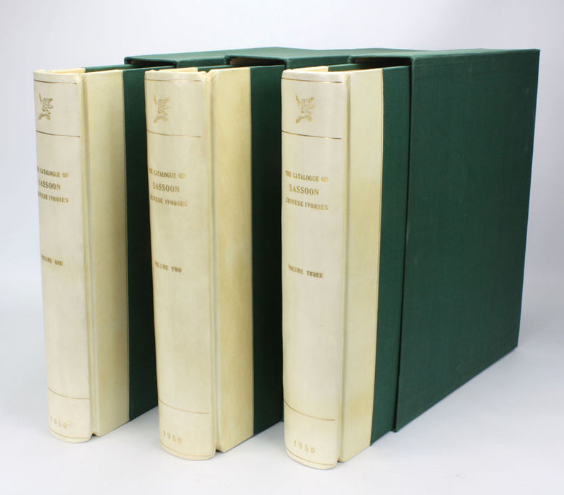 Catalogue of the Sassoon Chinese Ivories, deluxe 3 volume 1st edition set