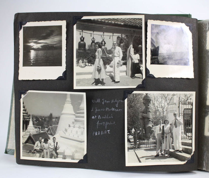 Vintage Thai Photo Album - 1950s - c. 220 photographs