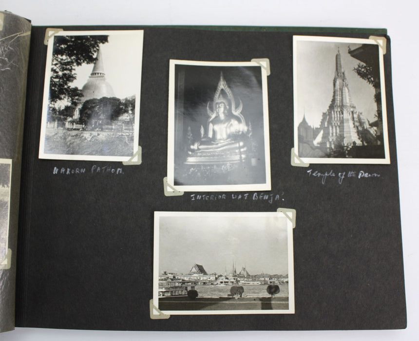 Vintage Thai Photo Album - 1950s - c. 220 photographs