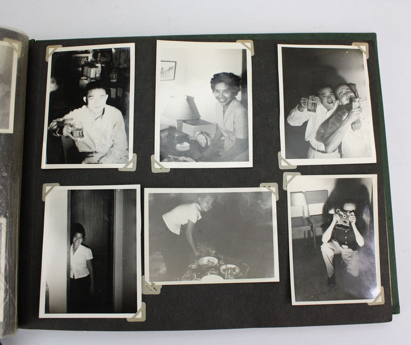 Vintage Thai Photo Album - 1950s - c. 220 photographs