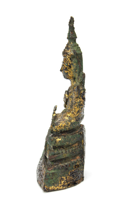 Thai Rattanakosin bronze seated Buddha, 19th century