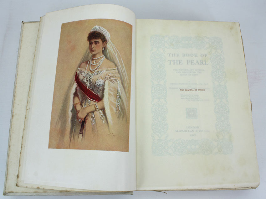 The Book of the Pearl by Kunz and Stevenson, 1908 1st edition